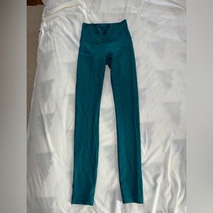 Blue Lululemon Leggings